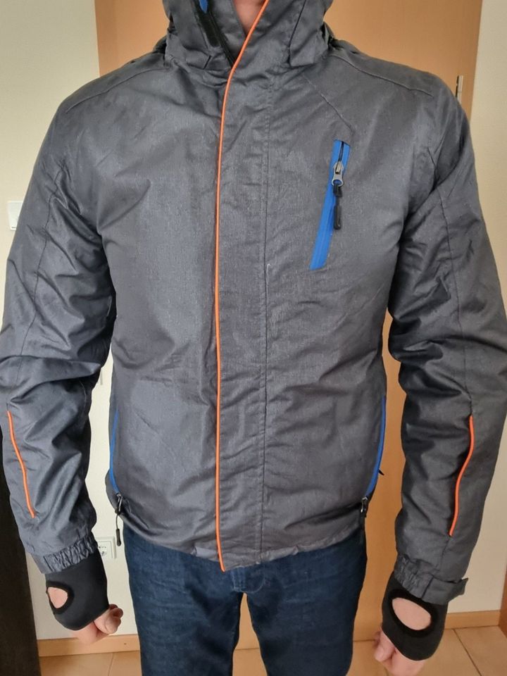 Crivit Herren Ski Komi, Jacke und Hose, 2 Teiler grau Gr. 48 in Hennef (Sieg)