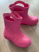 Gummistiefel Mädchen pink mit Griffen 26 / 27 Bayern - Kösching Vorschau