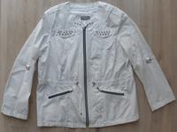 NEUWERTIG: dünne Jacke, leichte Sommerjacke, weiß, Größe 50 Thüringen - Gößnitz Vorschau