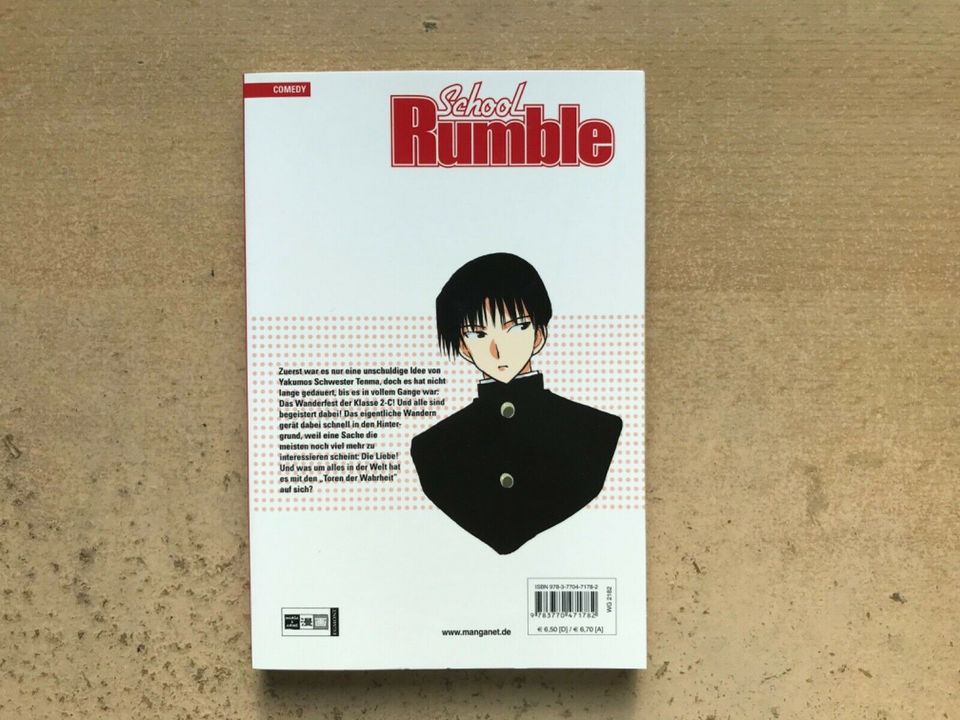 School Rumble 20 Manga 1. Auflage in Frankfurt am Main