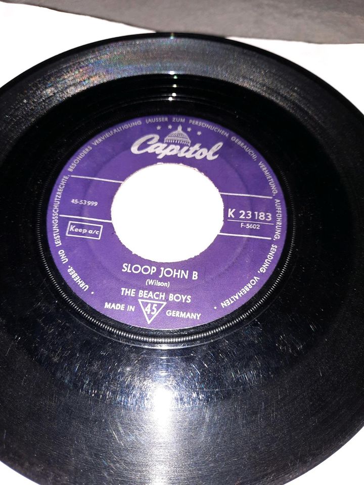 Beach Boys you're so good to me Schallplatte 7" Single Vinyl in Möglingen 