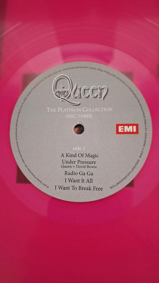 QUEEN LP (Schallplatte), farbiges Vinyl in Neuss