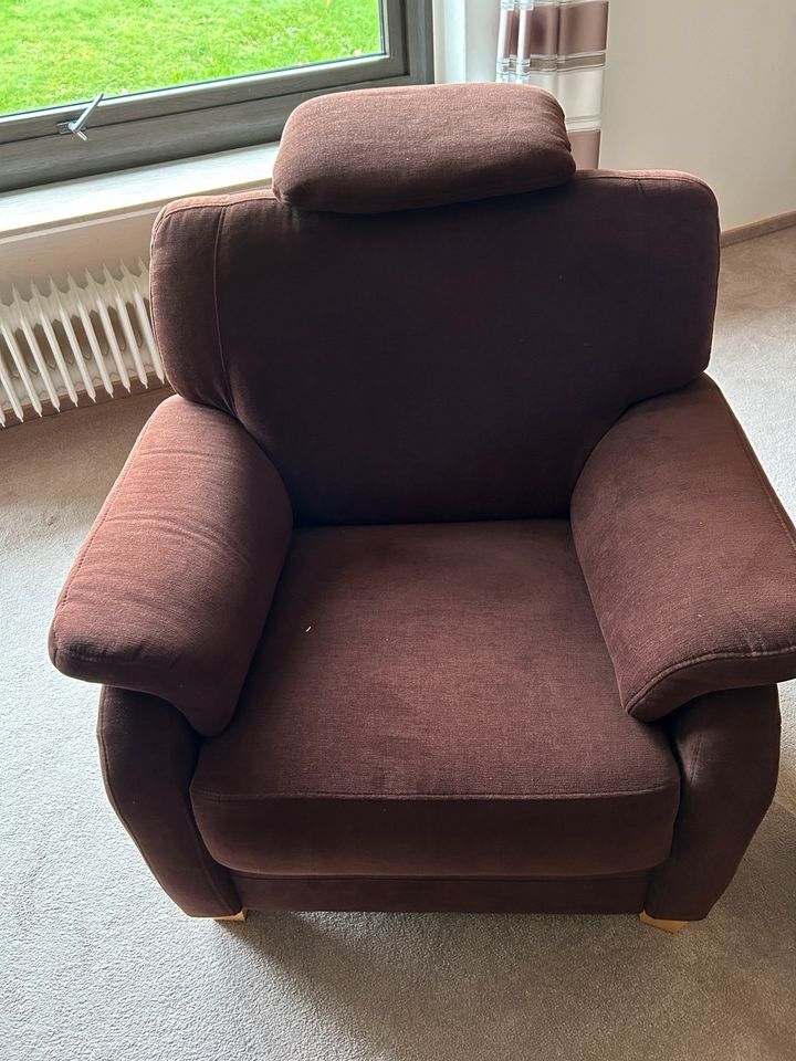 Couch mit Sessel in Mengerskirchen