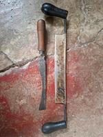 Altes Zugmesser, Ziehmesser,  Schälmesser Smalcalda DDR Sachsen - Elterlein Vorschau