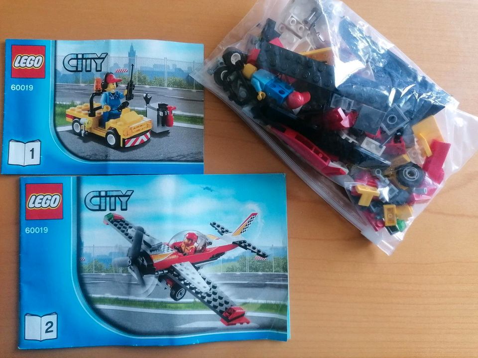 Lego 60019 Kunstflugzeug vollständig in Fluorn-Winzeln