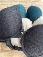 Hunkemöller Vorgeformter Push-up-Bügel BH Marine C80 Dresden - Laubegast Vorschau