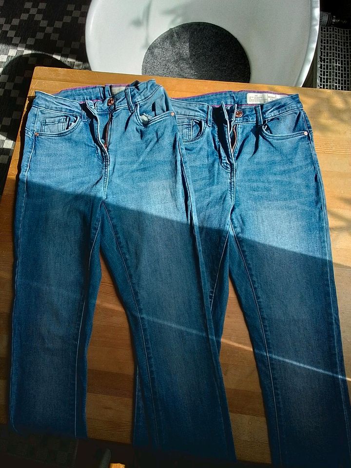 2x Skinny fit Mädchenjeans , Preis für beide zusammen ! in Oldenburg