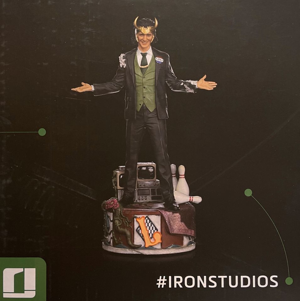 Loki President Variant 1/10 Marvel Art Statue 25cm Iron Studios in Mayen