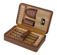 COHIBA Leder Zedernholz Zigarren Humidor 4 Zigarren Bayern - Füssen Vorschau