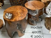 Hocker Teakhocker Teak Dekoobjekt Nachttisch Beistelltisch Essen - Essen-Werden Vorschau