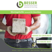 [03] Montagehelfer (m/w/d) Zaunbau Niedersachsen - Garbsen Vorschau