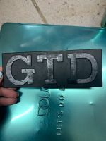 VW Golf 2 GTD Emblem Grill Turbodiesel Rheinland-Pfalz - Oberneisen Vorschau