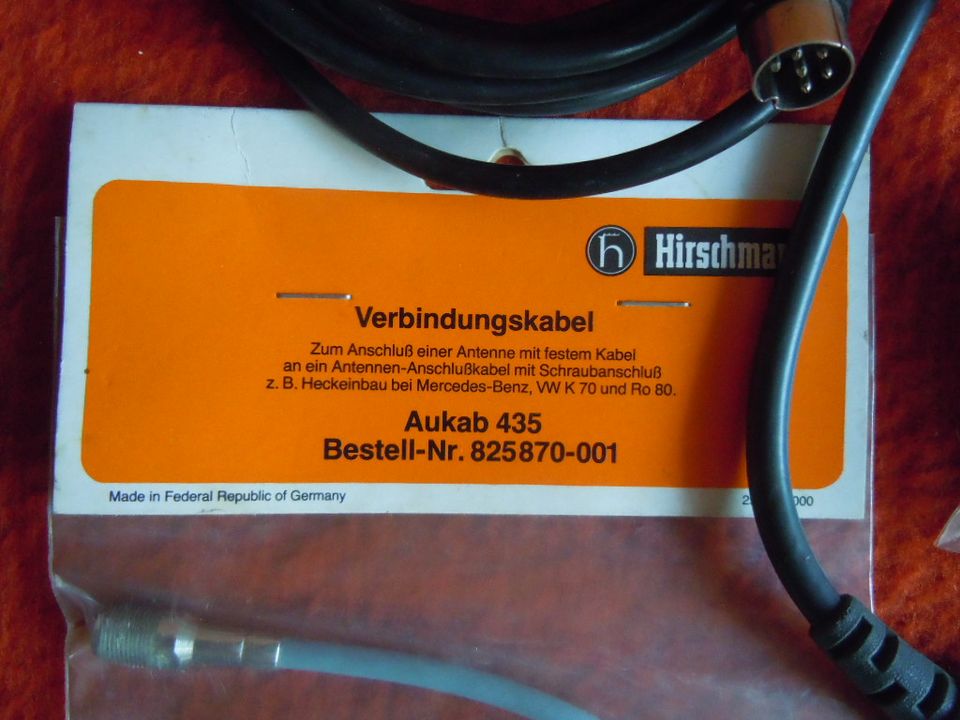 Kiste voll mit 19 Kabel Adapter Stecker Hifi Stereo Mono Hirschma in Aachen