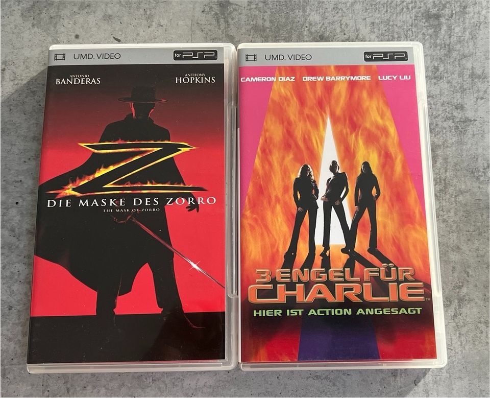 Die Maske des Zorro & 3 Engel für Charlie PSP UMD in Recklinghausen