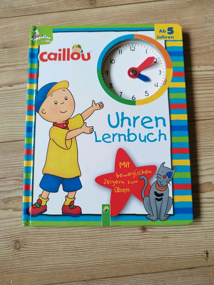 Caillou Uhrenlernbuch , Uhrzeit in Kabelsketal