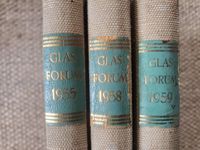 3 Bücher  Glas Forum 1955/58/59  Architektur Raumkunst Gebrauch Nordrhein-Westfalen - Witten Vorschau