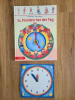 Buch 24 Stunden hat der Tag, zum Lernen der Uhr, mit Lernuhr, neu Niedersachsen - Hameln Vorschau