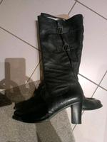 Gabor comfort Stiefel Leder schwarz 7 41 Hessen - Gelnhausen Vorschau