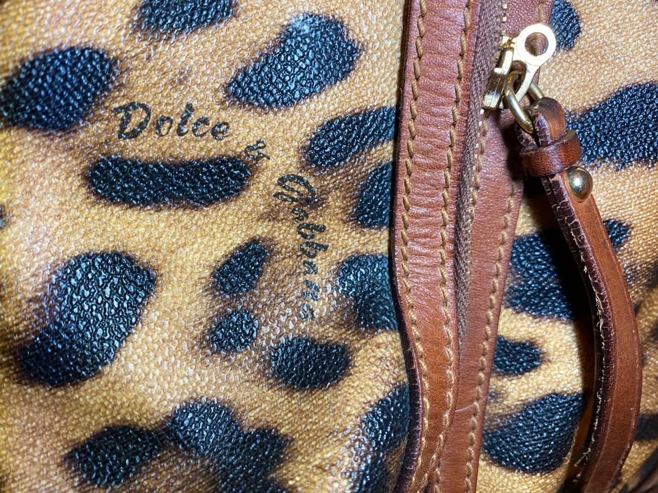 Dolce & Gabbana Leoparden-Print Reisetasche in Erfurt