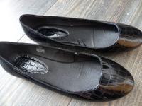 Ballerinas Schwarz 38 croco H&M glanz Lackleder Dortmund - Hombruch Vorschau