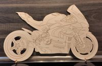 Ducati Panigale V4 2-D Modell aus Holz! Ansehen lohnt sich! Nordrhein-Westfalen - Drolshagen Vorschau