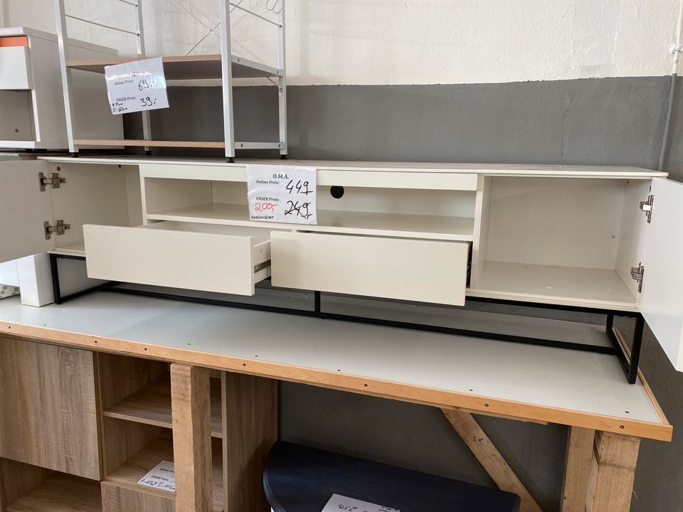 Lowboard Sideboard TV Board Möbel UVP 449€ in Alsfeld