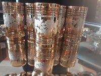 Japanische Gläser 26 Karat Gold mit Silber-Muster Bayern - Landshut Vorschau