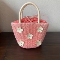 Süße Handtasche Mädchen mit Blumen/Korbtasche Baden-Württemberg - Reilingen Vorschau