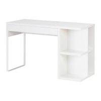 Schreibtisch Micke IKEA+Glasplatte Bayern - Ottobeuren Vorschau