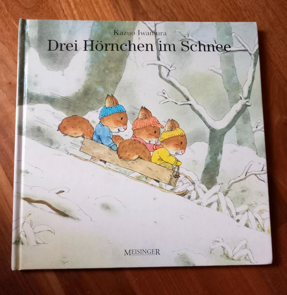 Drei Hörnchen im Schnee  • Buch v. Kazuo Iwamuro in Biberach