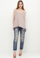 Trendy blaue zerrissene Boyfriend Jeans H&M. Größe s/m Stuttgart - Botnang Vorschau