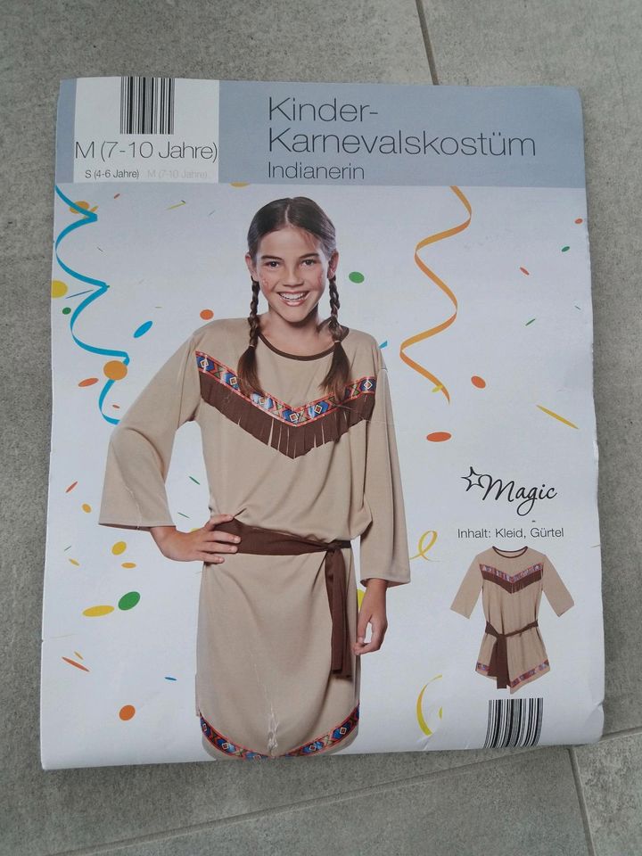 Indianerin Kostüm Fasching Karneval Mädchen in Bad Bocklet