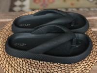 Schwarze Bade Sandalen CLDU Shoes Gr. 42/43 Schleswig-Holstein - Lübeck Vorschau