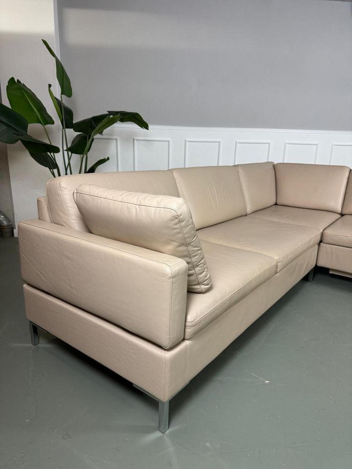 Brühl Alba Ecksofa Designer Sofa Couch Leder in Hamburg