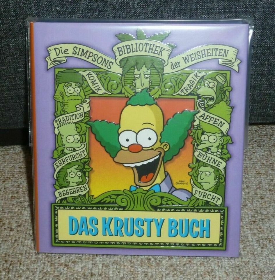 Die Simpsons Bibliothek der Weisheiten: Krusty Buch *signiert* in Sachsen -  Werdau | eBay Kleinanzeigen ist jetzt Kleinanzeigen