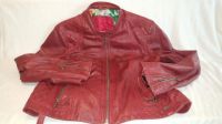 Lederjacke rot manguun G:44 Bikerstyle Bayern - Marktoberdorf Vorschau