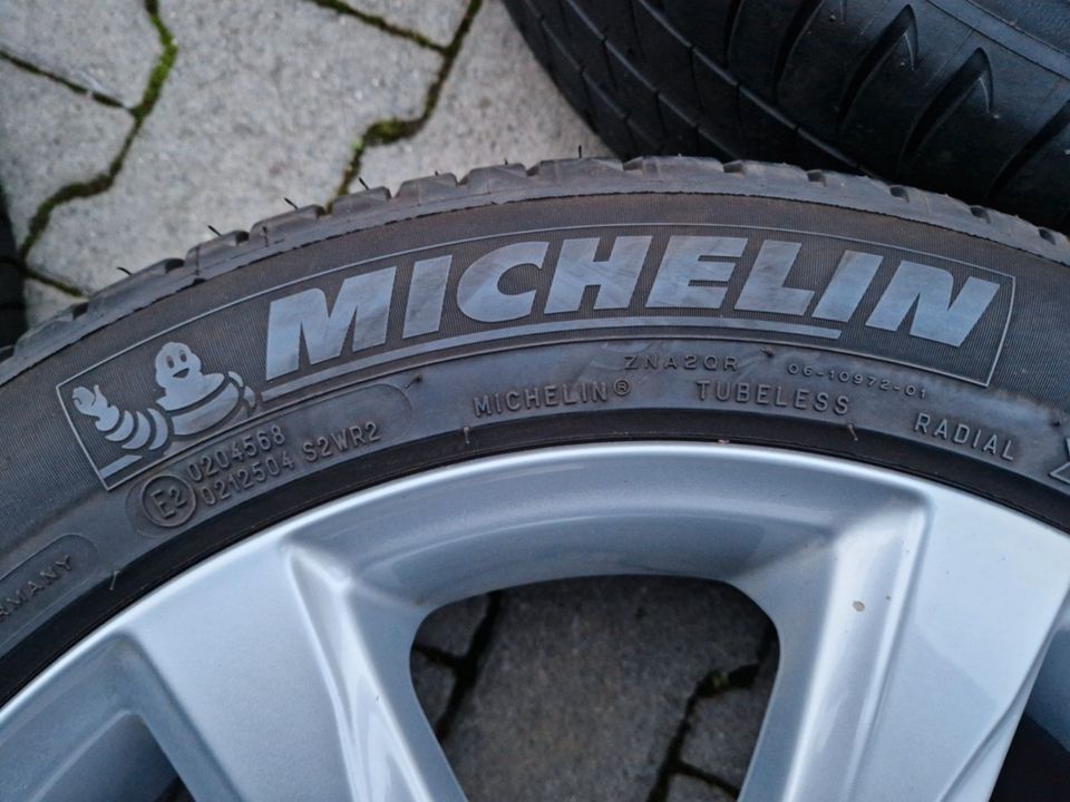 Original Volvo V70 S70 Michelin Sommer Kompletträder 215/50R17 in Rodgau