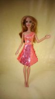 Barbie Puppen Kleid Prinzessin Pailletten Cocktailkleid Party Brandenburg - Perleberg Vorschau