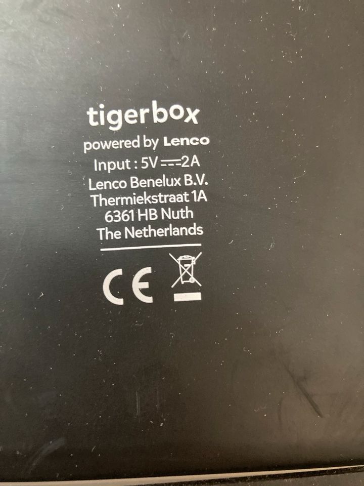 Wie Tonibox: Tigerbox mit Ladekabel in Biberach an der Riß