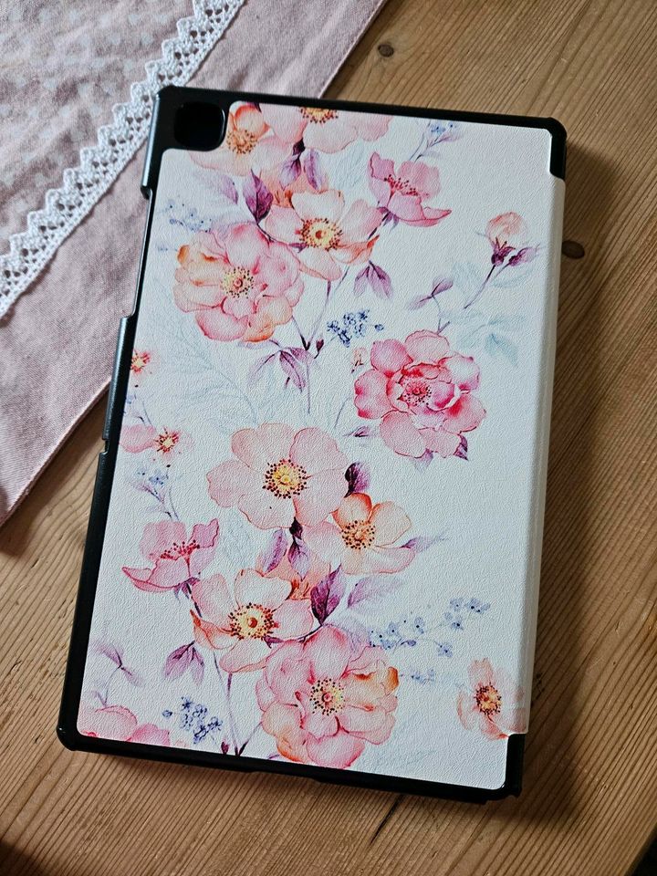 Samsung Tab A7 Hülle Blumen NEU in Bünde