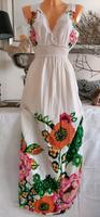 ❤️ Desigual Maxi Kleid gr 40 S M  Bodenlang  Maxikleid  Blumen Niedersachsen - Wedemark Vorschau