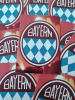 30 Sticker FC Bayern München Aufkleber A7 10x7cm Hessen - Kirchhain Vorschau