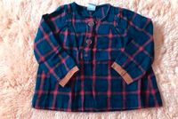 Petit Bateau Langarm- Shirt Baumwolle kariert blau rot Gr. 80 Niedersachsen - Evessen Vorschau