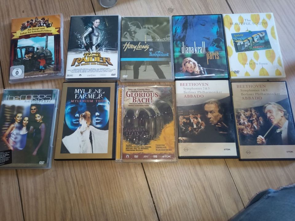 DVD Sammlung viel Musik WDR Rockpalast usw. in Hitzacker