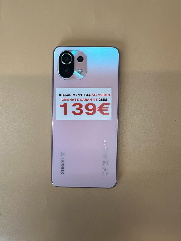 Xiaomi Mi 11 Lite 5 G 128 GB Dualsim in Hamburg