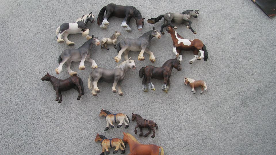 15 Schleich + andere Firmen / Pferde Set in Efringen-Kirchen