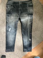 Leggins Jeggins Jeans Print Aufdruck 110 116 gefüttert Nordrhein-Westfalen - Hagen Vorschau