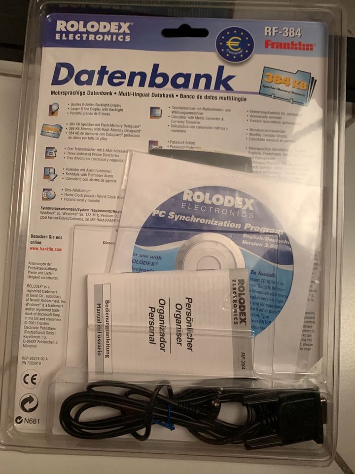 Zwei Datenbanken im Taschenformat in Salzgitter