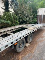 Transport Anhänger für 2 PKW.  TÜV bis 05.2026 Baden-Württemberg - Mannheim Vorschau