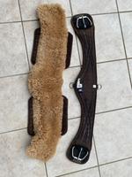 Mattes Lammfell Sattelgurt Mondgurt 85 cm Bayern - Straubing Vorschau